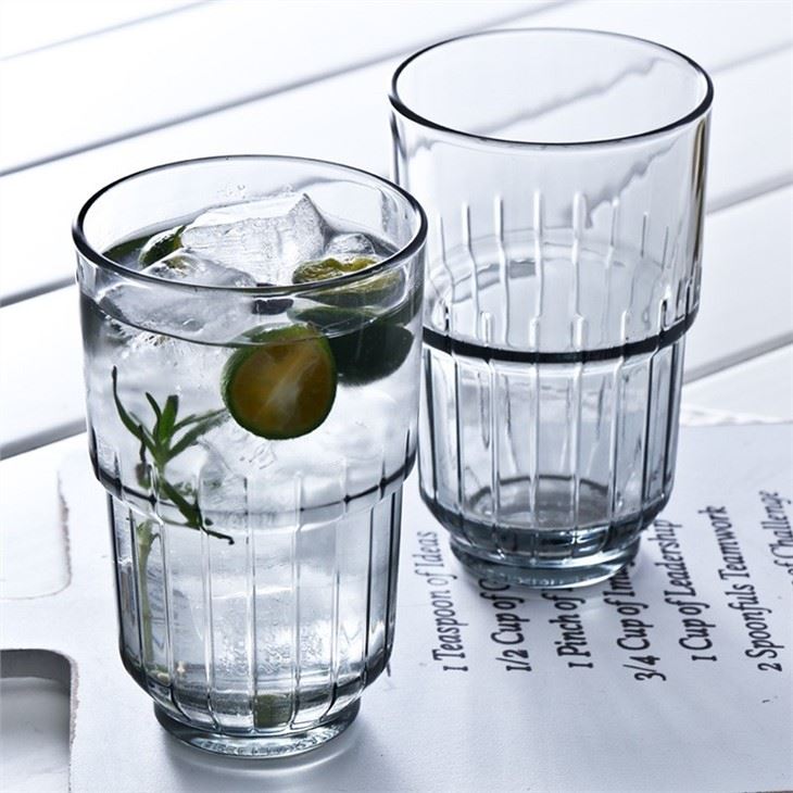 Glass Round Drinking Cup