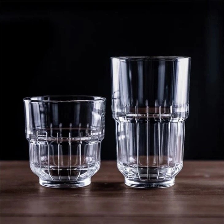 Glass Round Drinking Cup